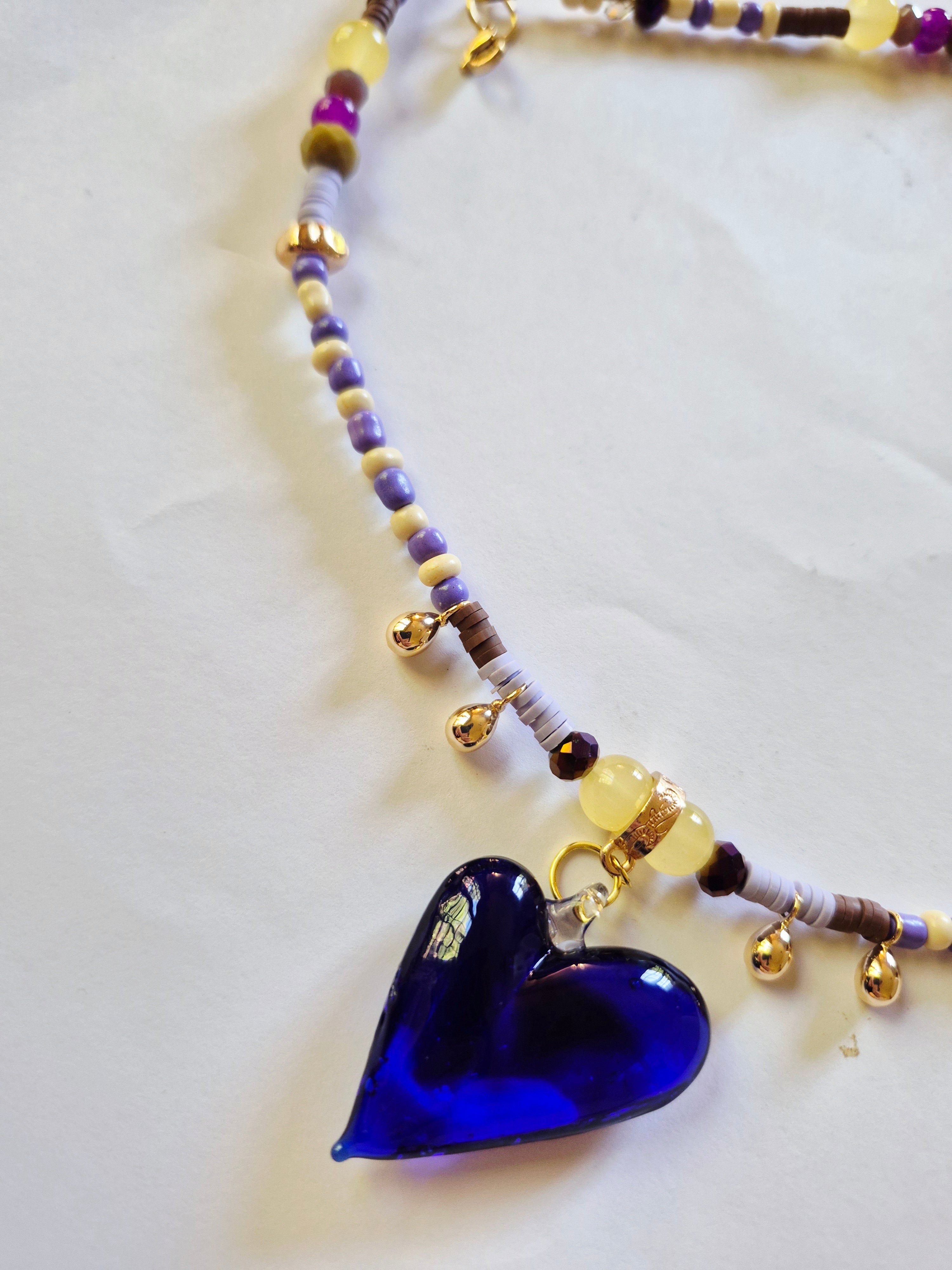 Collar con corazón