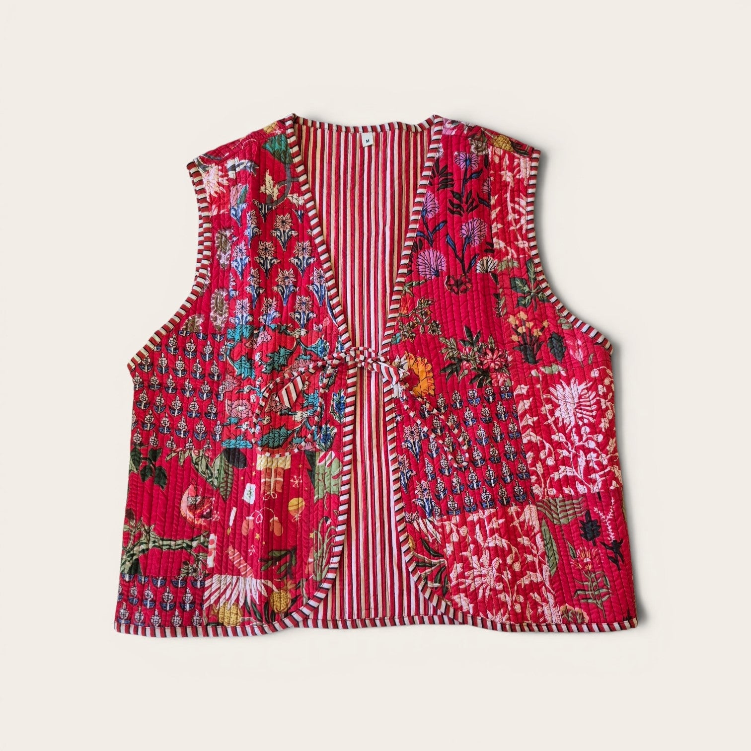 Vest quilt rojo