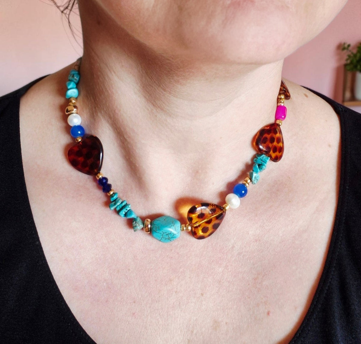 Collar wild heart