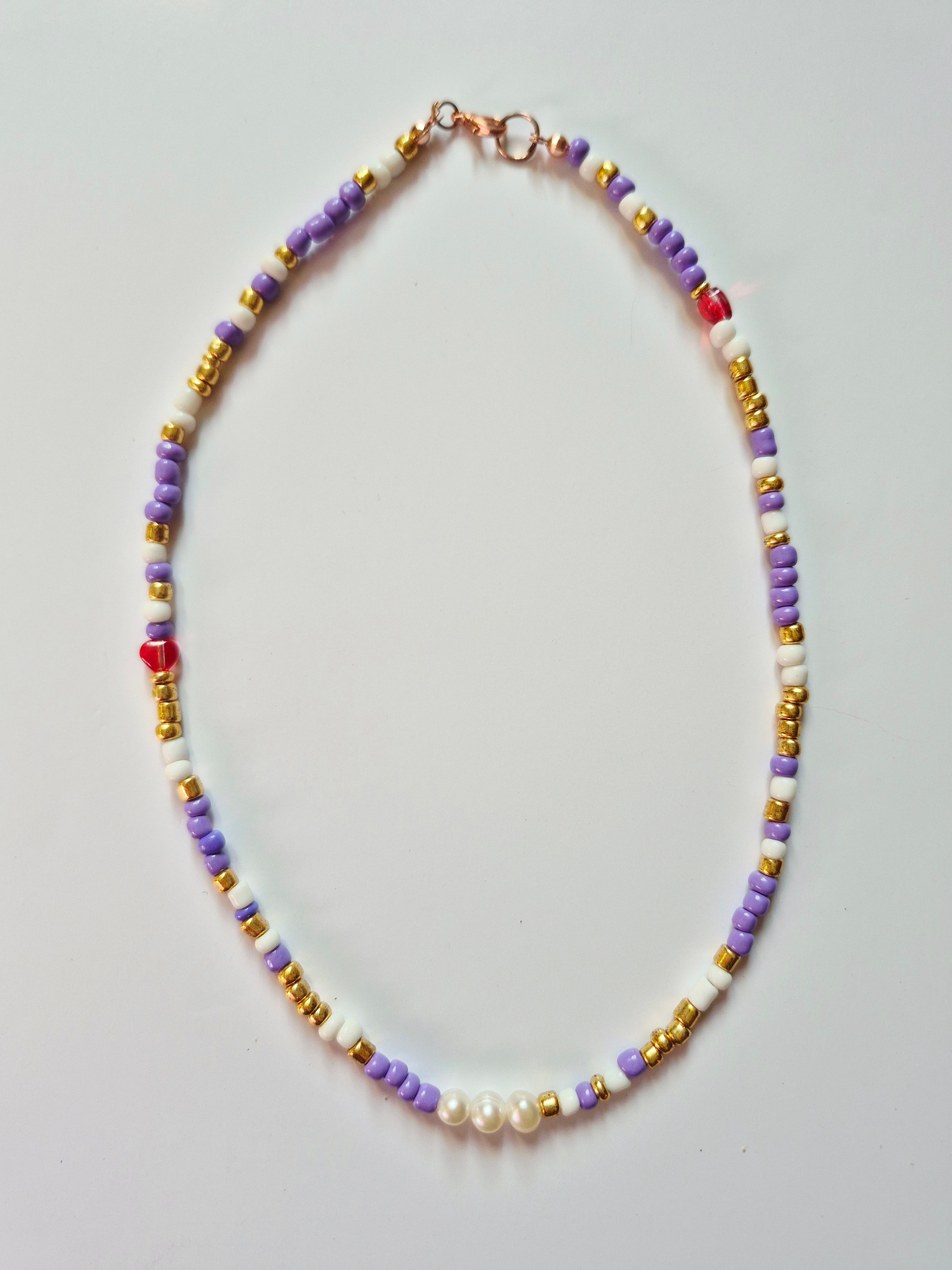 Collar mostacillas colores