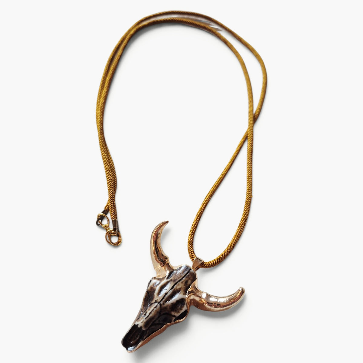Collar buey mostaza