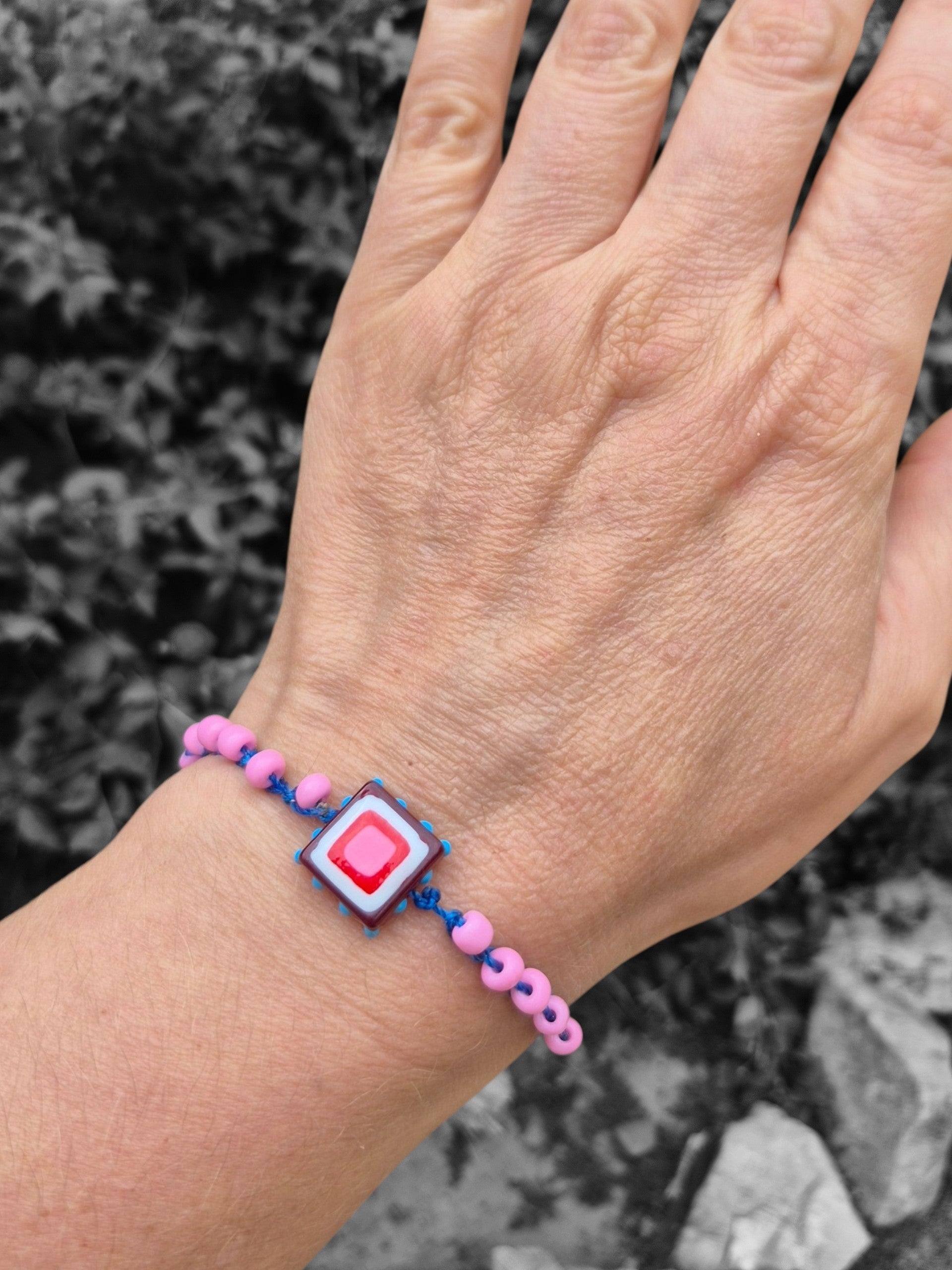 Pulsera cuadrada