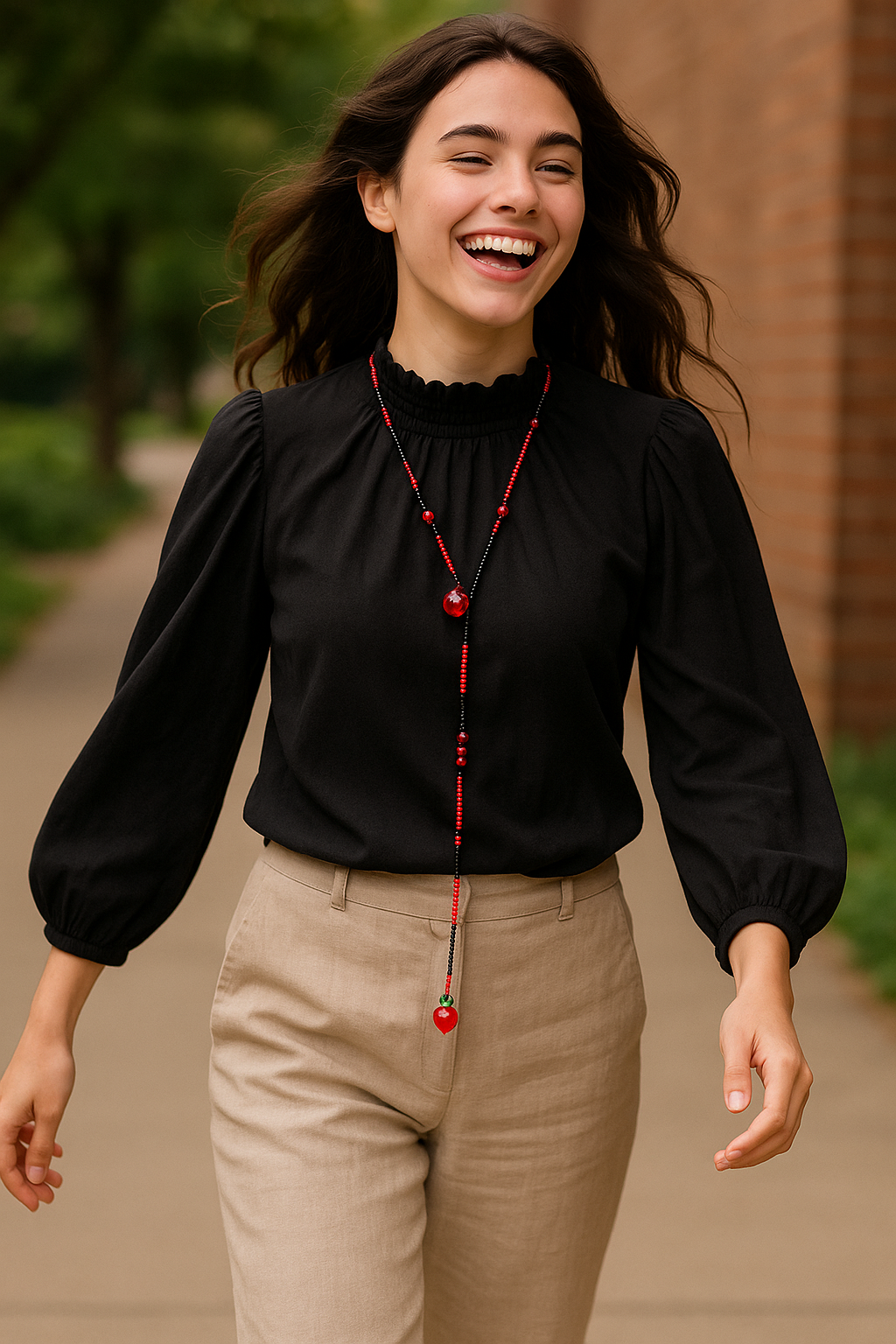 Collar manzanas