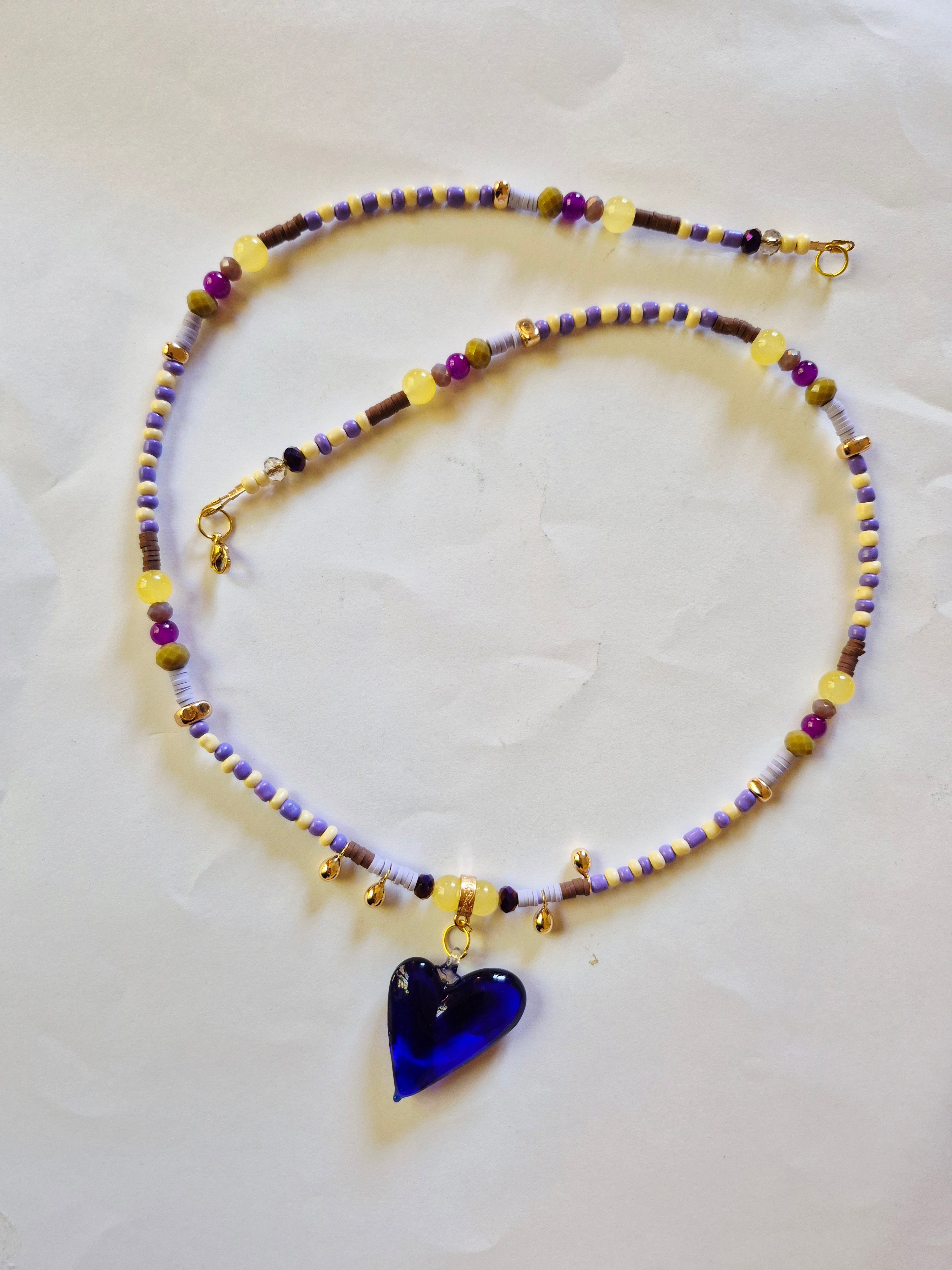 Collar con corazón