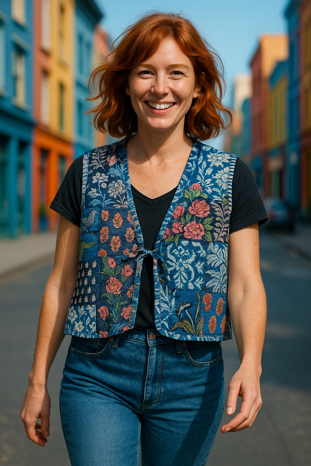 Vest bolerito quilt