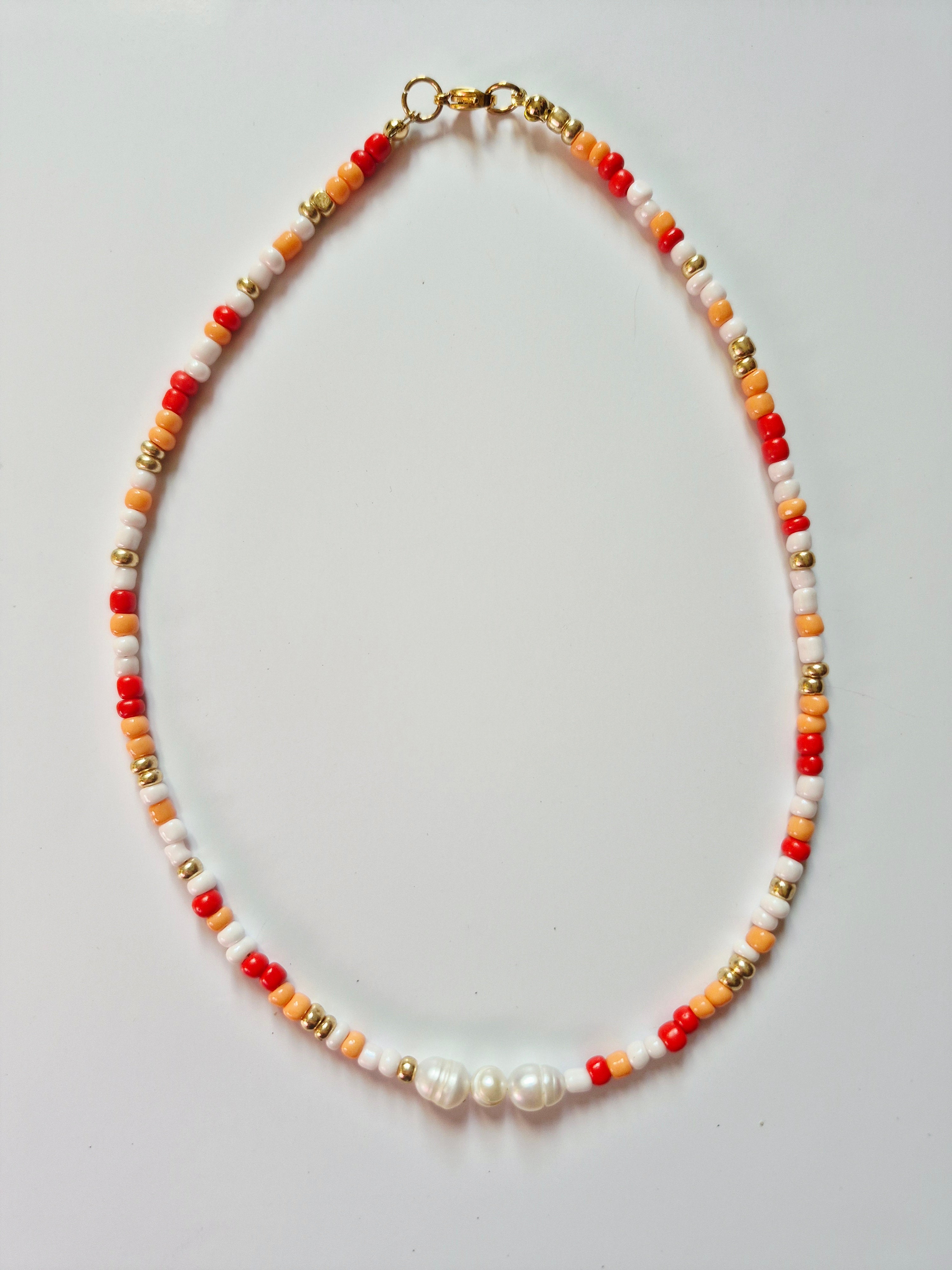 Collar mostacillas colores
