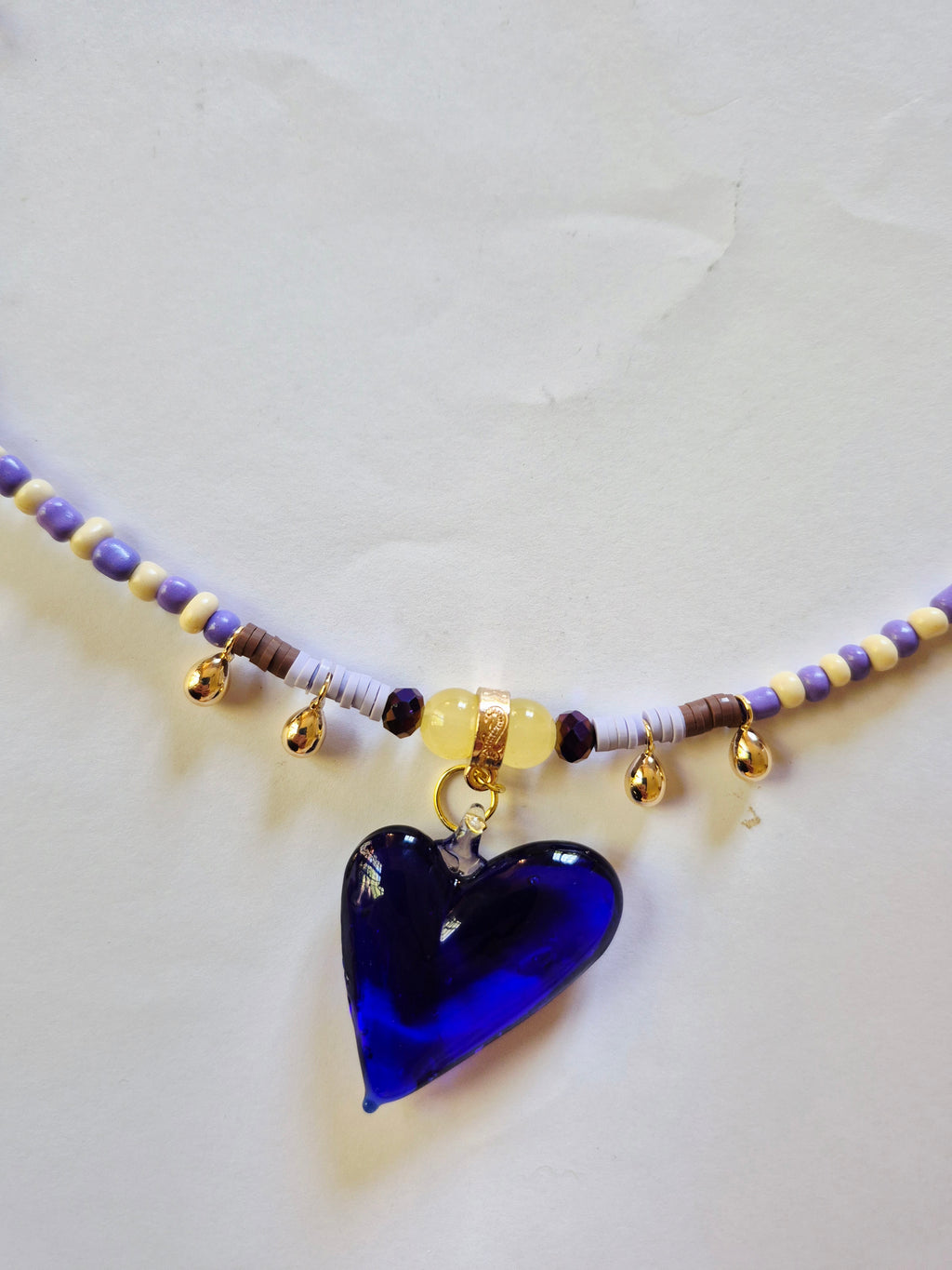 Collar con corazón